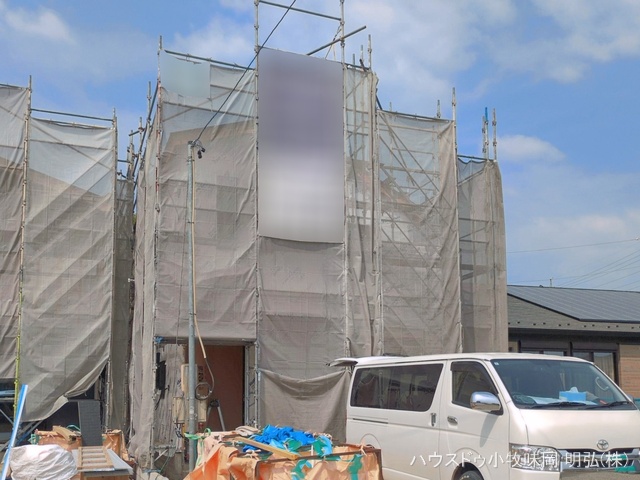 愛知県犬山市大字塔野地字南ノ切の新築戸建てシート写真 2026年4月13日撮影