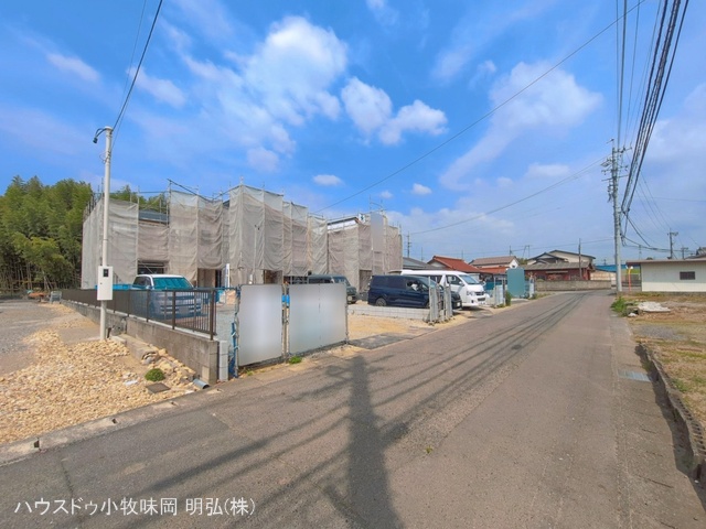 愛知県犬山市大字塔野地字南ノ切の新築戸建てシート写真 2026年4月13日撮影