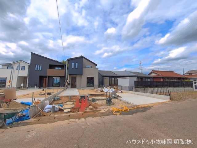 愛知県犬山市大字塔野地字南ノ切の新築戸建て外構写真 2026年6月7日撮影