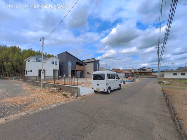 愛知県犬山市大字塔野地字南ノ切の新築戸建て外構写真 2026年6月7日撮影