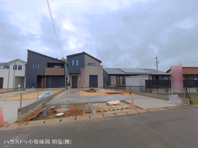 愛知県犬山市大字塔野地字南ノ切の新築戸建て外構写真 2026年6月24日撮影