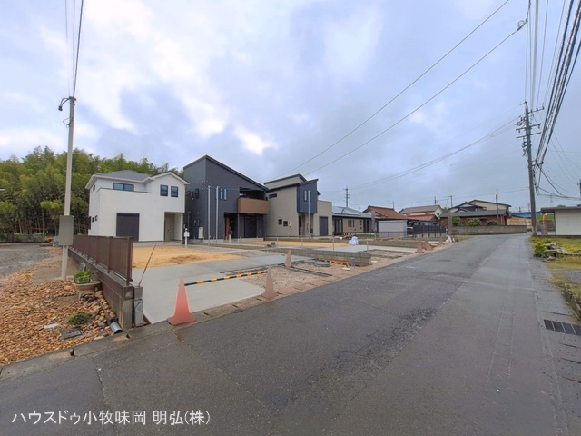 愛知県犬山市大字塔野地字南ノ切の新築戸建て外構写真 2026年6月24日撮影