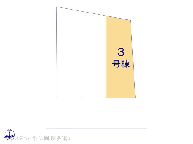 愛知県犬山市大字塔野地字南ノ切の新築戸建て全体区画図 ※図面と異なる場合は現況を優先