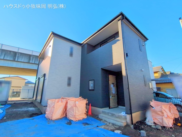 愛知県犬山市大字上野字小巾の新築戸建て外構写真 2025年12月17日撮影