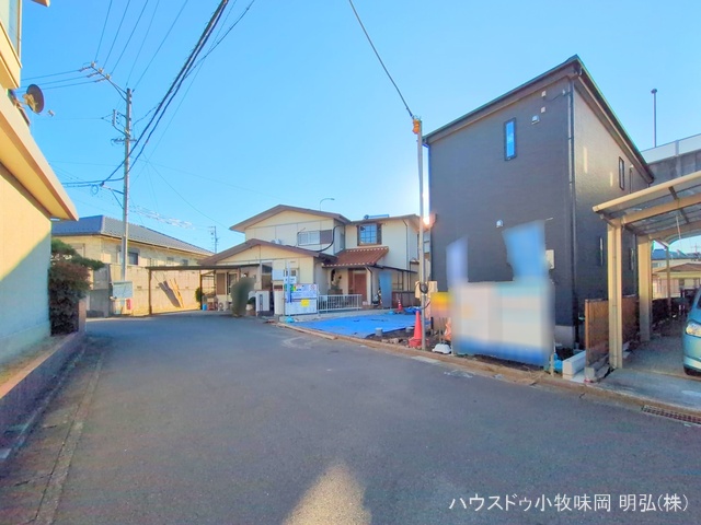 愛知県犬山市大字上野字小巾の新築戸建て外構写真 2025年12月17日撮影