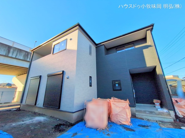 愛知県犬山市大字上野字小巾の新築戸建て外構写真 2025年12月17日撮影