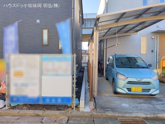 愛知県犬山市大字上野字小巾の新築戸建て外構写真 2025年12月17日撮影