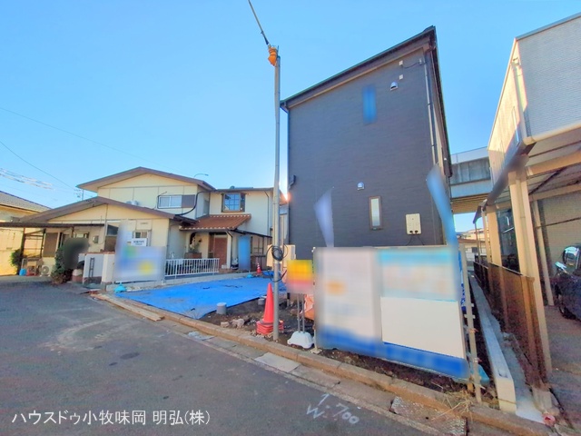 愛知県犬山市大字上野字小巾の新築戸建て外構写真 2025年12月17日撮影