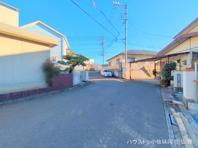 愛知県犬山市大字上野字小巾の新築戸建て外構写真 2025年12月17日撮影