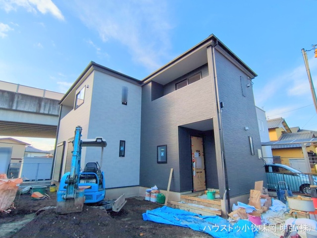 愛知県犬山市大字上野字小巾の新築戸建て外構写真 2025年12月22日撮影