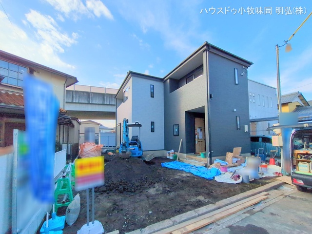 愛知県犬山市大字上野字小巾の新築戸建て外構写真 2025年12月22日撮影