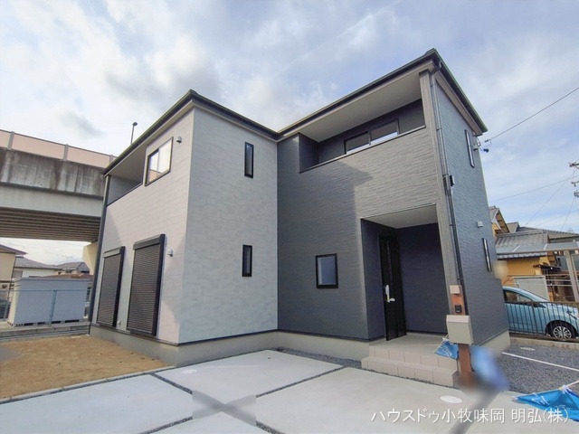 愛知県犬山市大字上野字小巾の新築戸建て完成写真 2026年1月19日撮影