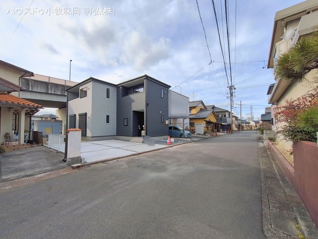 愛知県犬山市大字上野字小巾の新築戸建て完成写真 2026年1月19日撮影