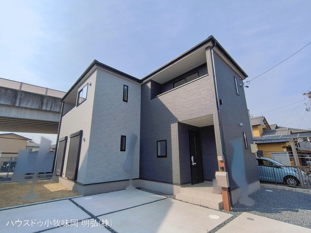 愛知県犬山市大字上野字小巾の新築戸建て完成写真 2026年2月15日撮影