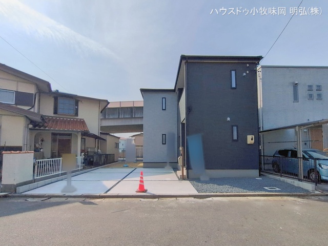 愛知県犬山市大字上野字小巾の新築戸建て完成写真 2026年2月15日撮影