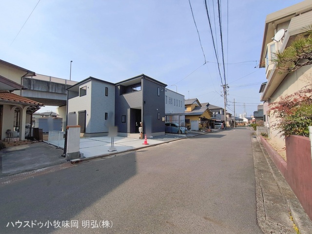 愛知県犬山市大字上野字小巾の新築戸建て完成写真 2026年2月15日撮影