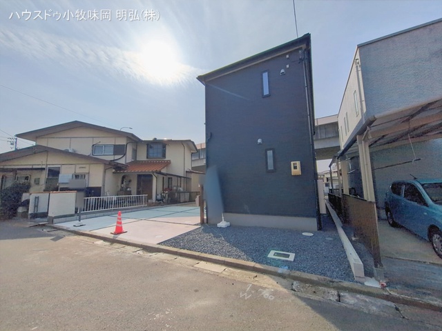 愛知県犬山市大字上野字小巾の新築戸建て完成写真 2026年2月15日撮影