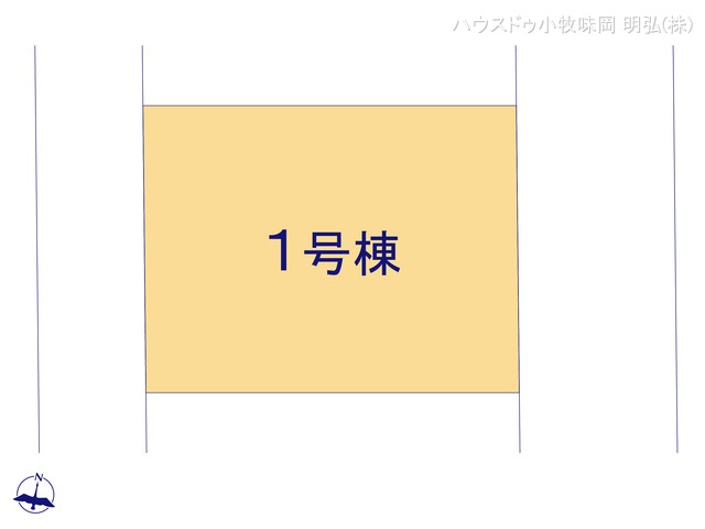 愛知県犬山市大字上野字小巾の新築戸建て全体区画図 ※図面と異なる場合は現況を優先
