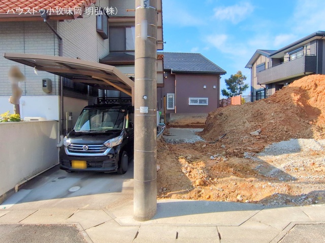 愛知県小牧市小松寺１丁目の新築戸建て更地・土地写真 2025年12月22日撮影