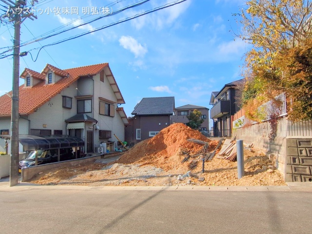 愛知県小牧市小松寺１丁目の新築戸建て更地・土地写真 2025年12月22日撮影