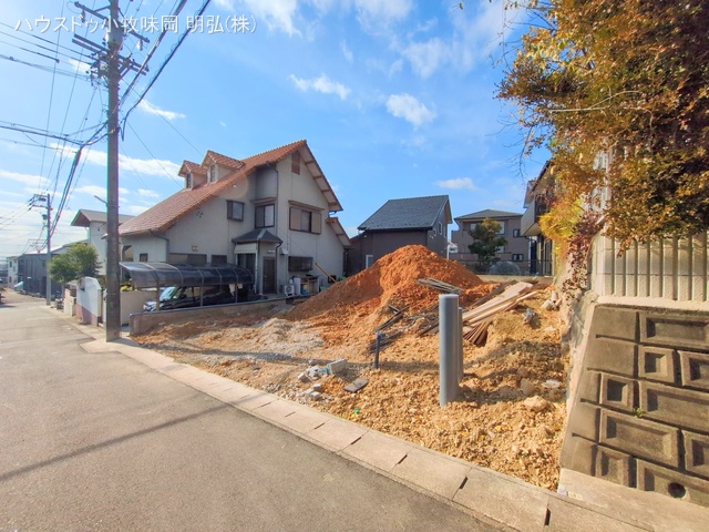 愛知県小牧市小松寺１丁目の新築戸建て更地・土地写真 2025年12月22日撮影