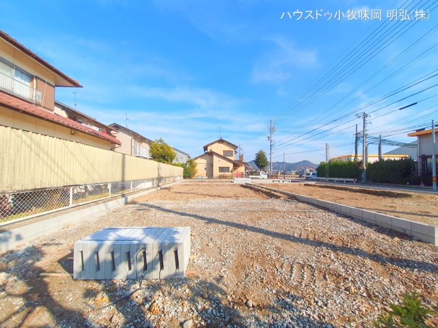 愛知県犬山市字舟田の新築戸建て更地・土地写真 2025年12月22日撮影