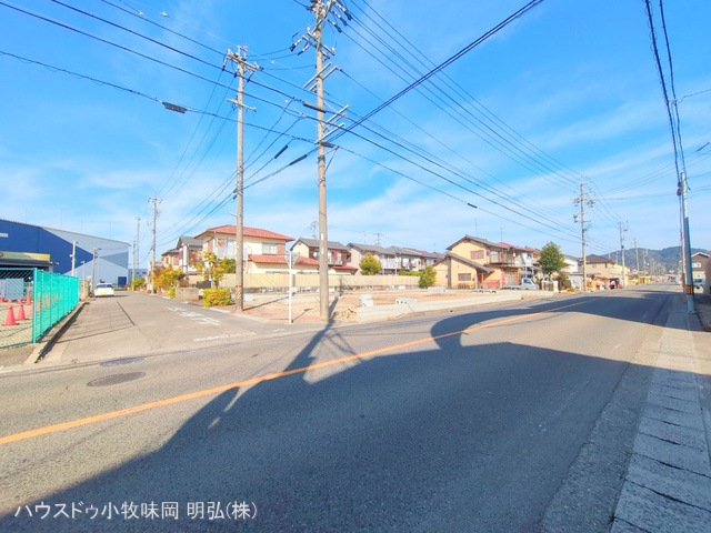 愛知県犬山市字舟田の新築戸建て更地・土地写真 2025年12月22日撮影