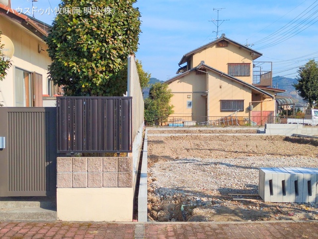 愛知県犬山市字舟田の新築戸建て更地・土地写真 2025年12月22日撮影