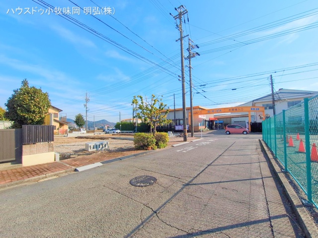 愛知県犬山市字舟田の新築戸建て更地・土地写真 2025年12月22日撮影