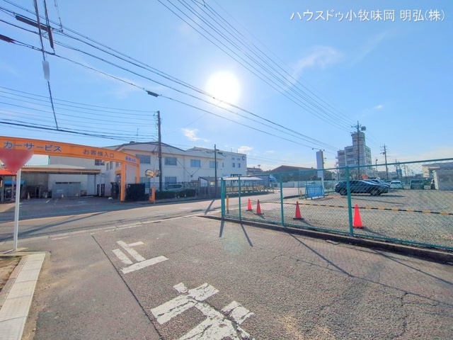 愛知県犬山市字舟田の新築戸建て更地・土地写真 2025年12月22日撮影