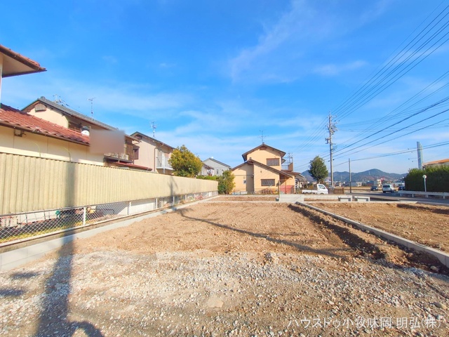 愛知県犬山市字舟田の新築戸建て更地・土地写真 2025年12月22日撮影