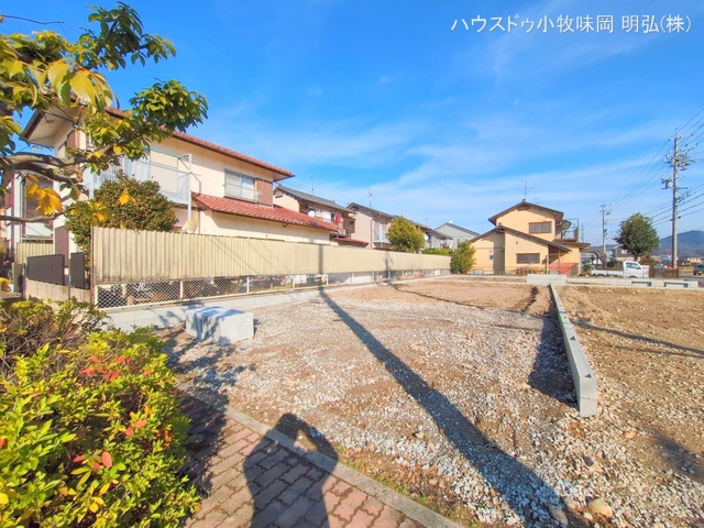 愛知県犬山市字舟田の新築戸建て更地・土地写真 2025年12月22日撮影