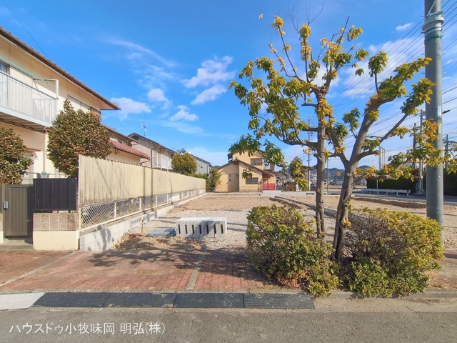 愛知県犬山市字舟田の新築戸建て更地・土地写真 2026年1月19日撮影