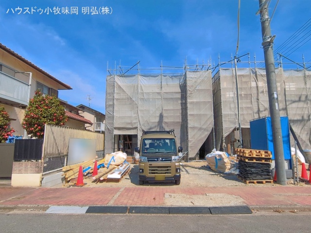 愛知県犬山市字舟田の新築戸建てシート写真 2026年3月23日撮影