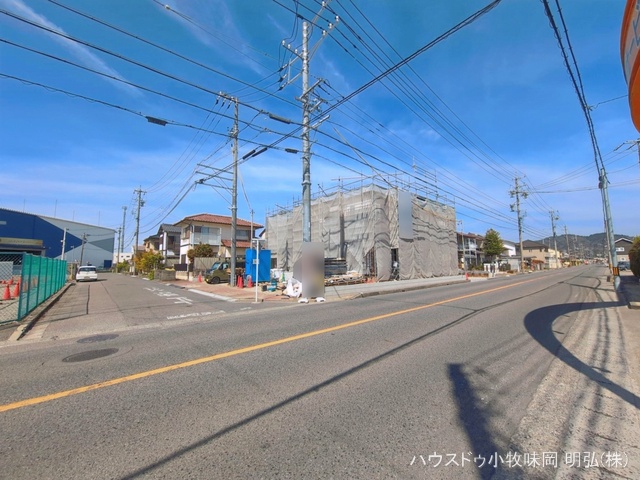 愛知県犬山市字舟田の新築戸建てシート写真 2026年3月23日撮影