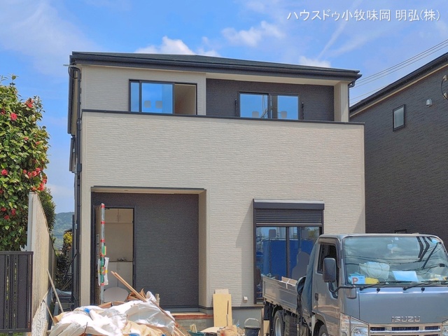 愛知県犬山市字舟田の新築戸建て外構写真 2026年4月13日撮影