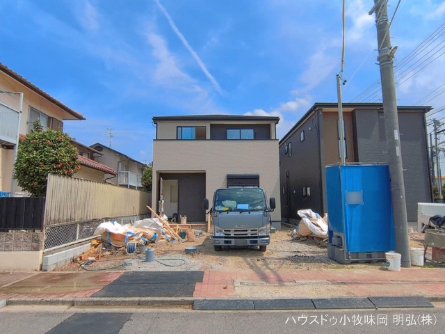 愛知県犬山市字舟田の新築戸建て外構写真 2026年4月13日撮影