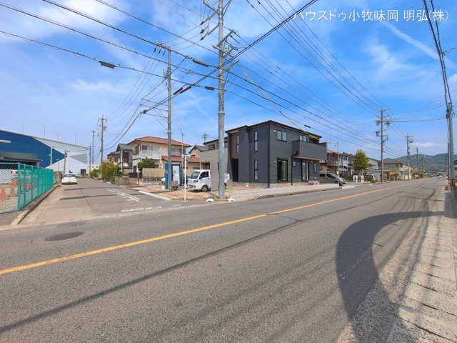 愛知県犬山市字舟田の新築戸建て外構写真 2026年4月13日撮影