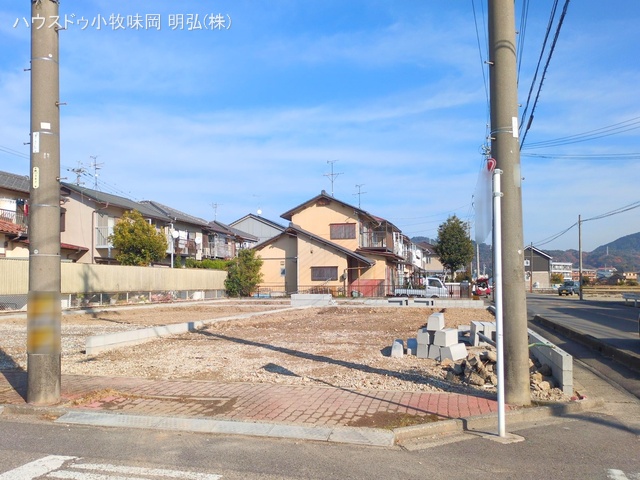 愛知県犬山市字舟田の新築戸建て更地・土地写真 2025年12月22日撮影