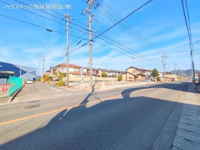 愛知県犬山市字舟田の新築戸建て更地・土地写真 2025年12月22日撮影