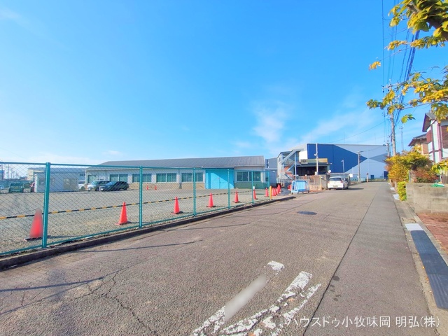 愛知県犬山市字舟田の新築戸建て更地・土地写真 2025年12月22日撮影