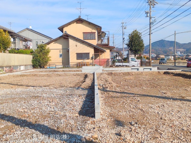 愛知県犬山市字舟田の新築戸建て更地・土地写真 2025年12月22日撮影