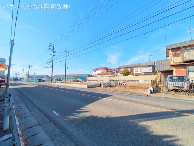 愛知県犬山市字舟田の新築戸建て更地・土地写真 2025年12月22日撮影