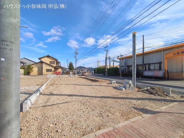 愛知県犬山市字舟田の新築戸建て更地・土地写真 2026年1月19日撮影