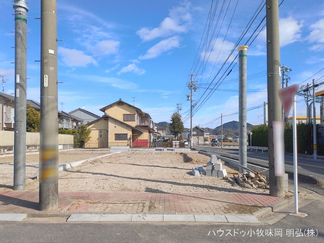 愛知県犬山市字舟田の新築戸建て更地・土地写真 2026年1月19日撮影