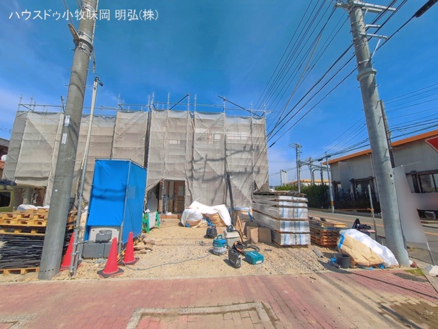 愛知県犬山市字舟田の新築戸建てシート写真 2026年3月23日撮影