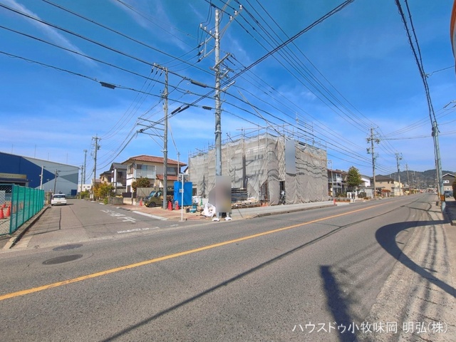 愛知県犬山市字舟田の新築戸建てシート写真 2026年3月23日撮影