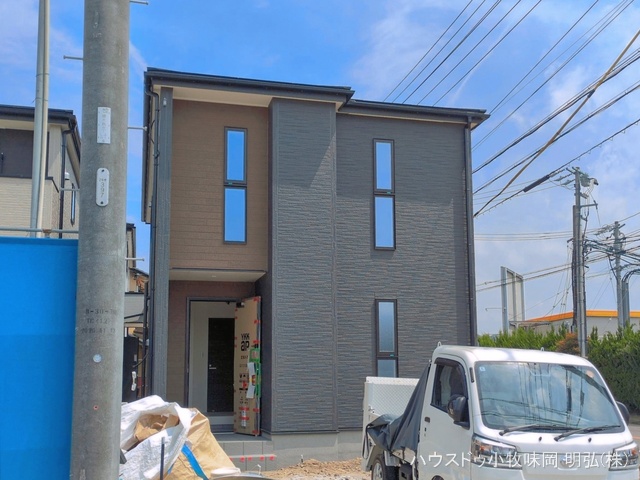 愛知県犬山市字舟田の新築戸建て外構写真 2026年4月13日撮影