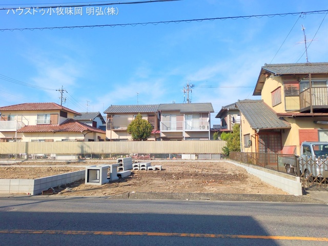 愛知県犬山市字舟田の新築戸建て更地・土地写真 2025年12月22日撮影