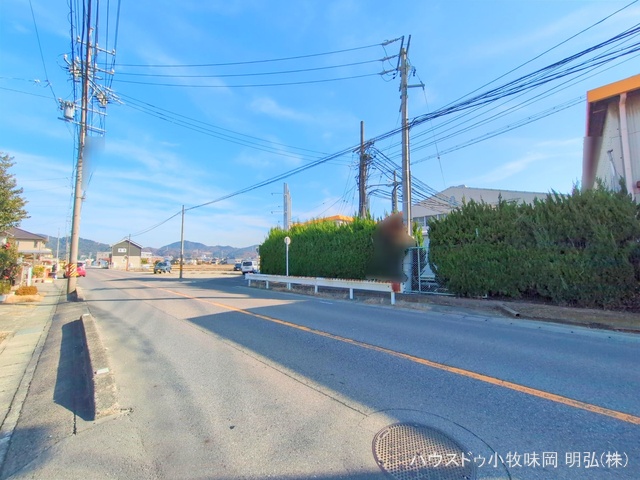 愛知県犬山市字舟田の新築戸建て更地・土地写真 2025年12月22日撮影